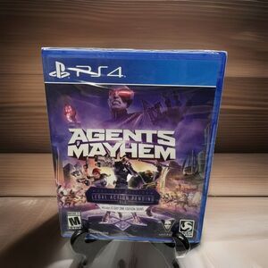 Agents of Mayhem Day One Edition PS4 Sealed New Deep Silver Sony Playstation 4